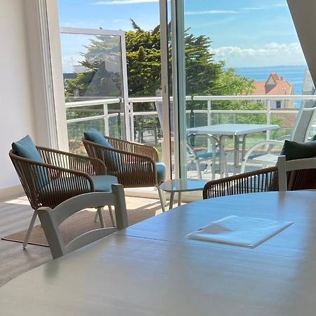 Grand Et Luxueux Appartement Lumineux 4 Pers Vue Mer Wifi Inclus Quiberon Exterior photo
