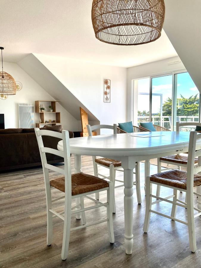 Grand Et Luxueux Appartement Lumineux 4 Pers Vue Mer Wifi Inclus Quiberon Exterior photo