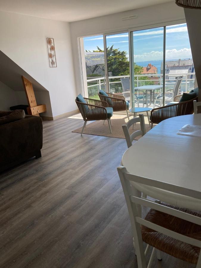 Grand Et Luxueux Appartement Lumineux 4 Pers Vue Mer Wifi Inclus Quiberon Exterior photo